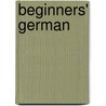 Beginners' German by Max Walter