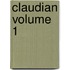 Claudian Volume 1