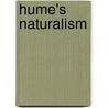 Hume's Naturalism door Howard Mounce