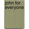 John For Everyone by Tom Wright