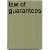 Law Of Guarantees door Qc Millett Richard