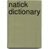 Natick Dictionary
