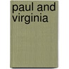 Paul and Virginia door Jacques-Henri Bernardin De Saint-Pierre