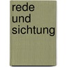 Rede und Sichtung by Günter von Hummel