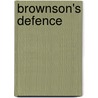 Brownson's Defence door Orestes Augustus Brownson