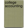 College Accounting door Ph.D. Price John Ellis