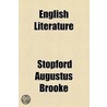 English Literature by Stopford Augustus Brooke