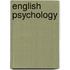 English Psychology