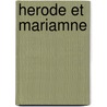 Herode Et Mariamne door Voltaire