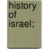 History of Israel;