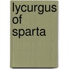 Lycurgus of Sparta door Ronald Cohn