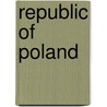 Republic Of Poland door V. Summers