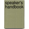 Speaker's Handbook by Jo Sprague
