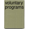 Voluntary Programs door Matthew Potoski
