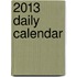 2013 Daily Calendar