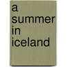 A Summer In Iceland by Carl Wilhelm Paijkull