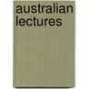 Australian Lectures by Annie Besant