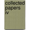 Collected Papers Iv by S.R. S. Varadhan