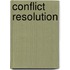 Conflict Resolution