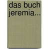 Das Buch Jeremia... door Bernhard Duhm