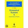Dynamical Systems X by V.V. Kozlov