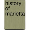 History Of Marietta door Thomas Jefferson Summers