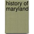 History Of Maryland
