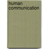 Human Communication door Sylvia Moss