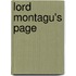 Lord Montagu's Page