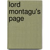 Lord Montagu's Page by George Payne R. James