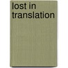 Lost in Translation by Chris Stone