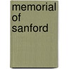 Memorial Of Sanford door Moses Ballou