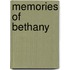 Memories Of Bethany