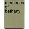 Memories Of Bethany door John Ross MacDuff