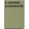 O Canada Crosswords door Dave Macleod