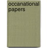 Occanational Papers by R. W Church