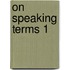 On Speaking Terms 1