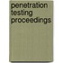 Penetration testing proceedings