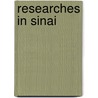 Researches In Sinai door W.M. Flinders Petrie
