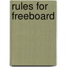 Rules for Freeboard by Great Britain. Board of Trade Committee