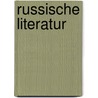 Russische Literatur by Alexander Brückner