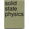 Solid State Physics door Robert L. Stamps