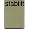 Stabilit door Helmut Wagner