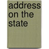 Address on the State door Thomas March Clark
