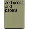 Addresses and Papers door A. S. 1848-1913 Draper