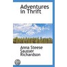 Adventures In Thrift door Anna Steese Richardson