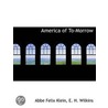 America of To-Morrow door E.H. Wilkins