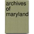 Archives Of Maryland