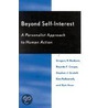 Beyond Self-Interest door Robert F. Crespo