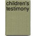 Children's Testimony
